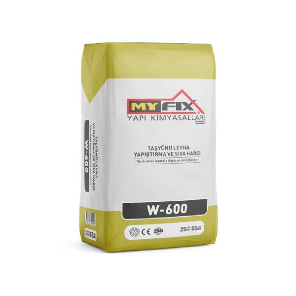 W-600 / ROCK WOOL BOARD ADHESIVE & PLASTER