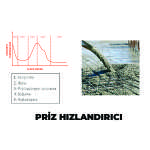 PRİZ HIZLANDIRICI KATKILAR