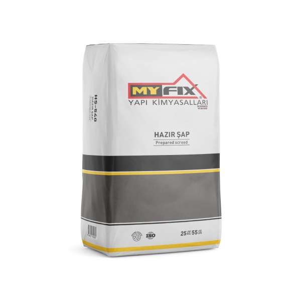 HŞ-540 PREPARED SCREED (3-10 mm)